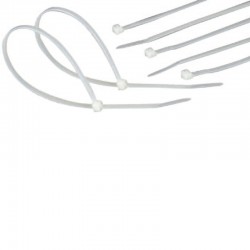 KIT 100 BRIDAS AUTOCIERRE 370x7,6 mm NEGRA