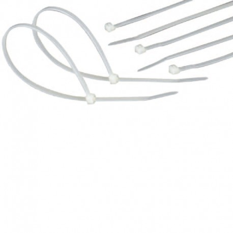 KIT 100 BRIDAS AUTOCIERRE 370x7,6 mm NEGRA