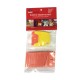 RASQUETA ANTIRASGUÑOS NARANJA + 25 CUCHILLAS