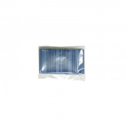 KIT 100 CUCHILLAS ANTIRASGUÑOS AZUL (IRREG.)