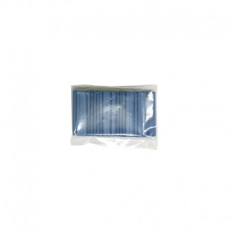 KIT 100 CUCHILLAS ANTIRASGUÑOS AZUL (IRREG.)