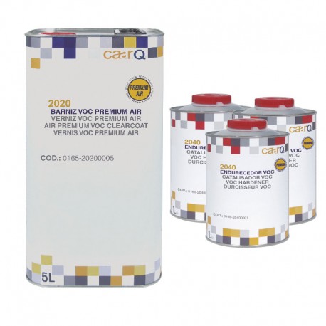 KIT Barniz Premium Rapido + 3x1 Endurecedor