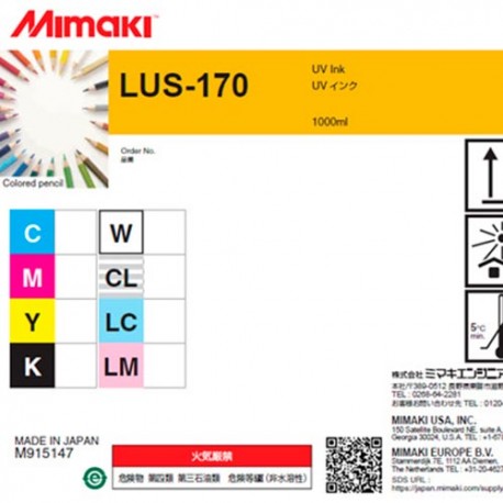 TINTA MIMAKI UV LUS170 1 LT
