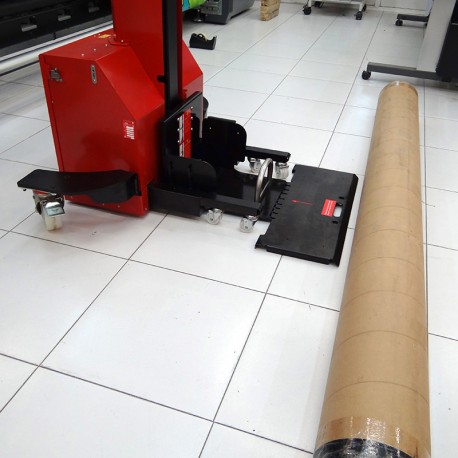 ELEVADOR DE BOBINAS A BATERIA