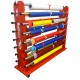 ESTRUCTURA CON RUEDAS PARA 15 ROLLOS HASTA 1,62 cm
